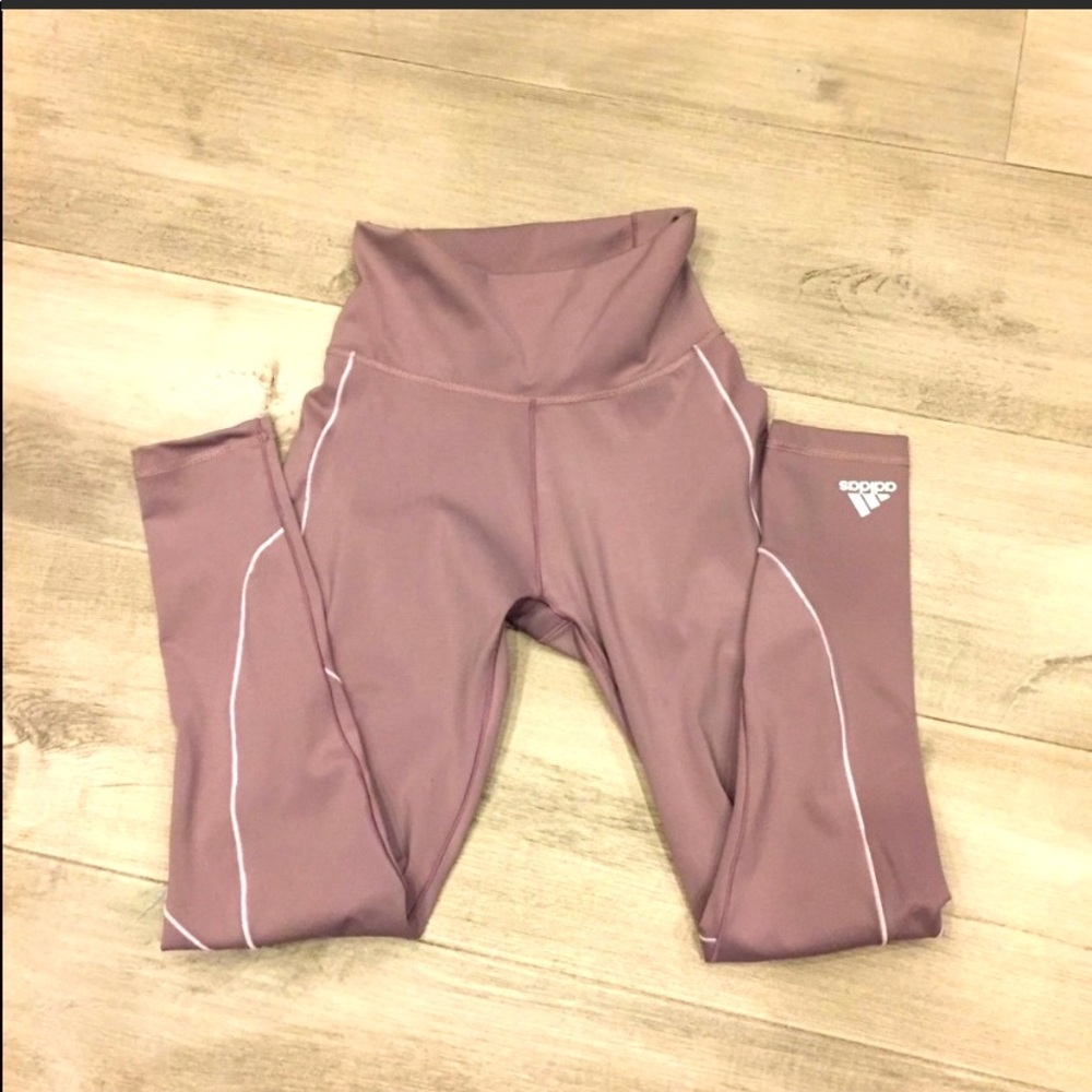 Bundle  pinks leggings and Adidas leggings
